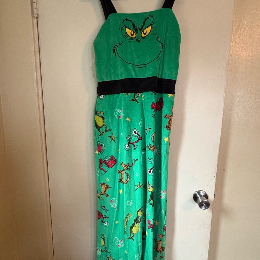 Green Grinch Themed Dress